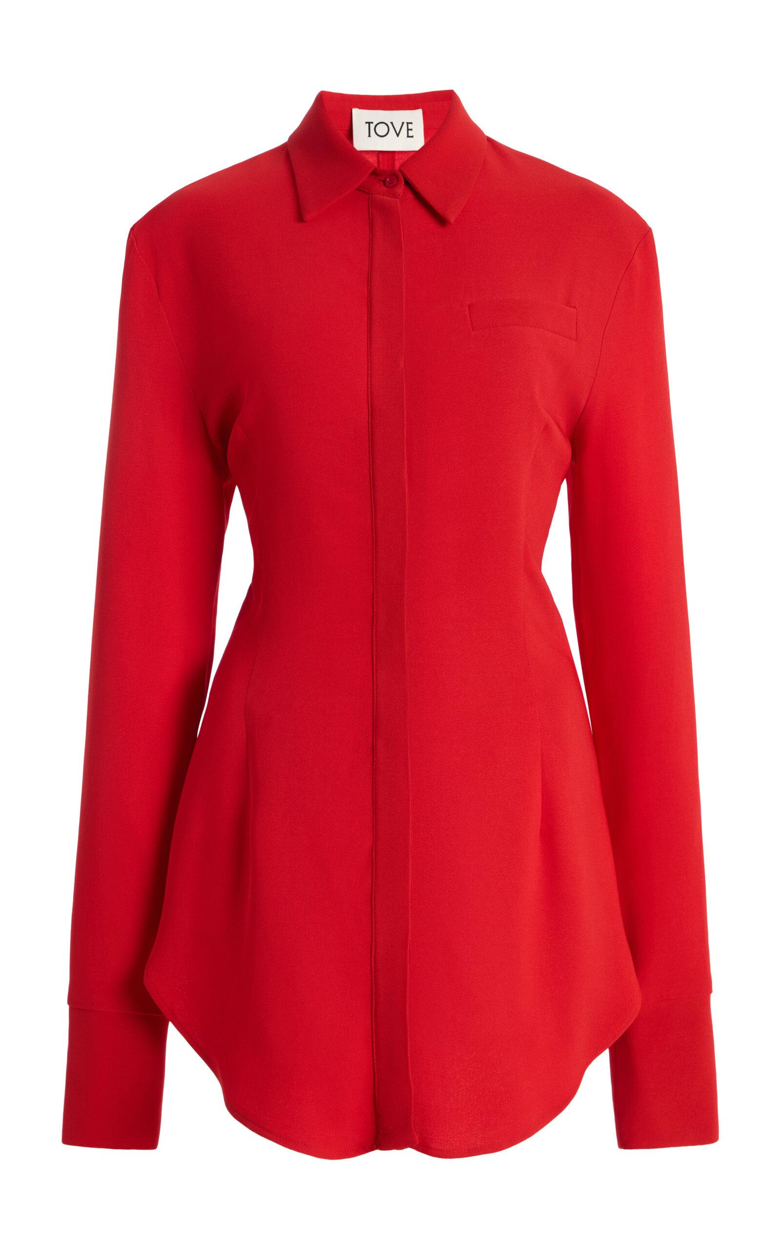 Tove Elvin Crepe Shirt - Moda Operandi by TOVE
