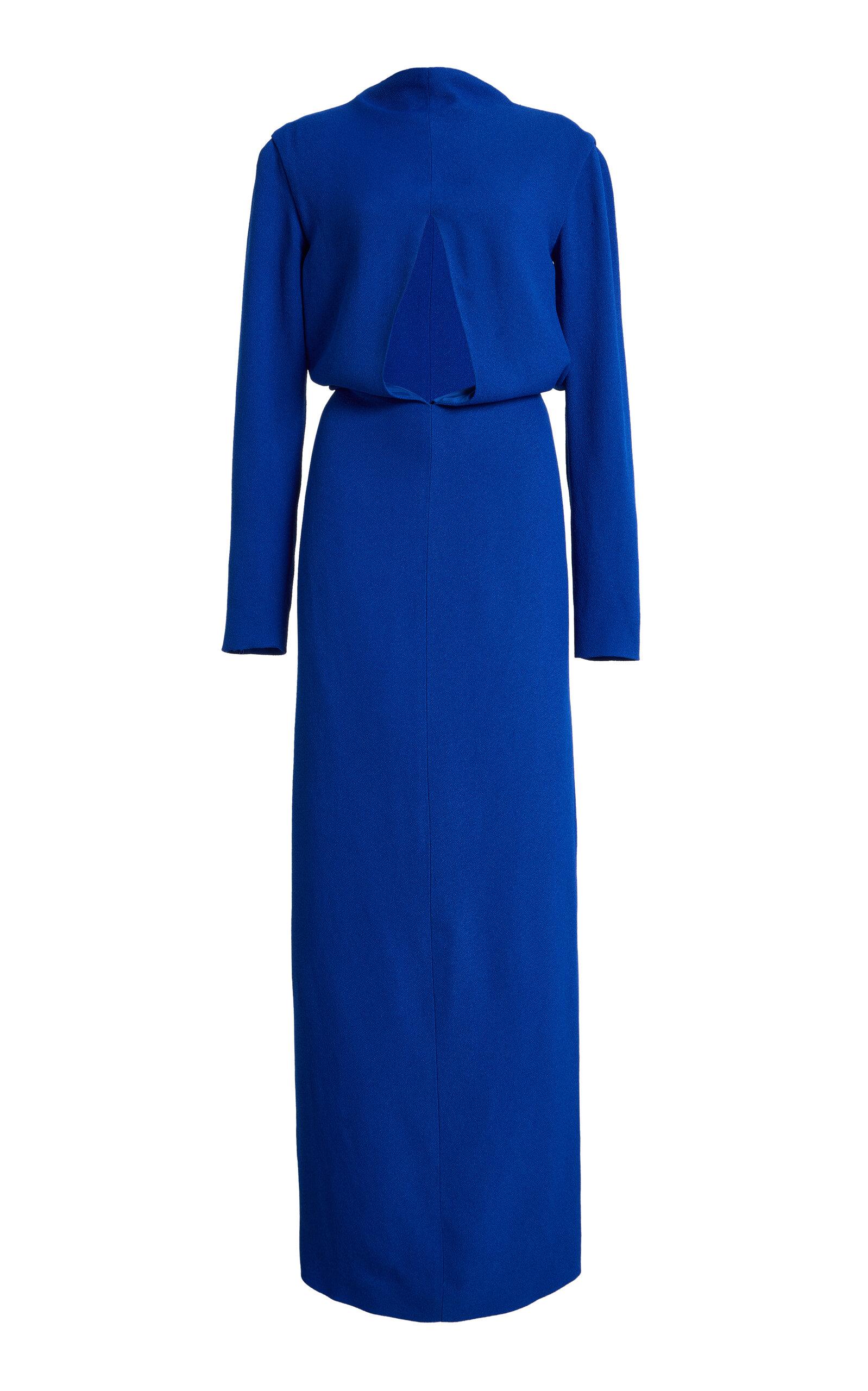 Tove Helena Cutout Crepe-Satin Maxi Dress - Moda Operandi by TOVE