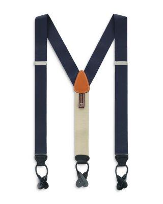 Big & Tall Hudson Solid Color Brace by TRAFALGAR