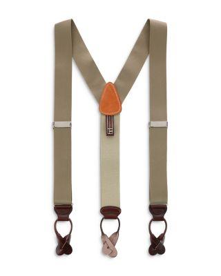 Big & Tall Hudson Solid Color Brace by TRAFALGAR