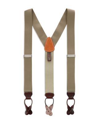 Hudson Nylon Button End Suspenders by TRAFALGAR
