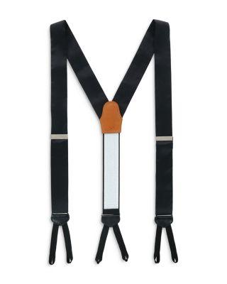 Leyton Formal Diagonal Tone on Tone Silk Brace by TRAFALGAR