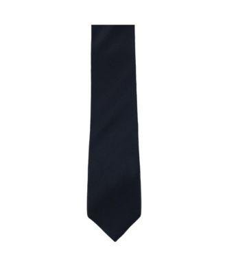Men's Sutton Solid Color Silk Necktie by TRAFALGAR