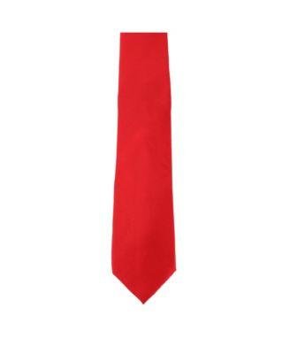 Men's Sutton Solid Color Silk Necktie by TRAFALGAR