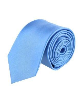 Sutton Solid Color Silk Necktie by TRAFALGAR