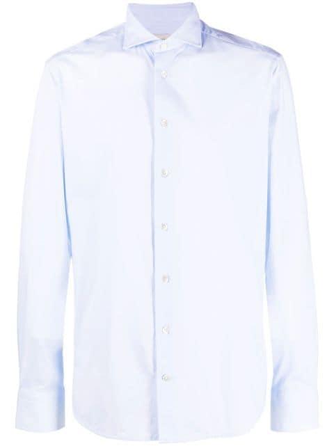 longsleeved pointed-collar shirt by TRAIANO MILANO