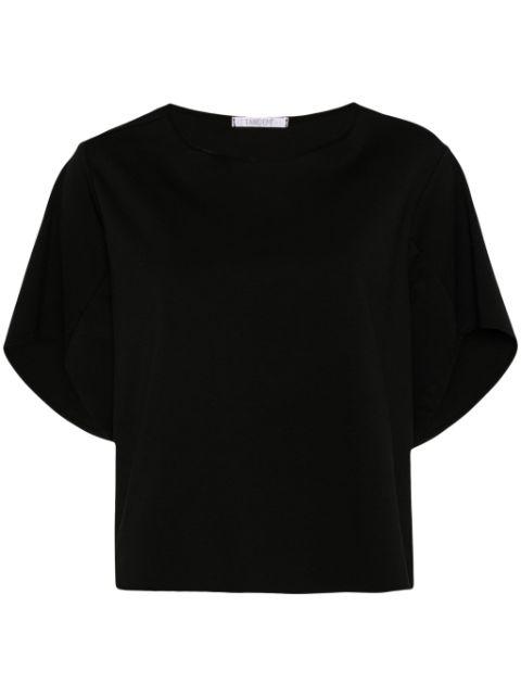 boat-neck short-sleeved T-shirt by TRANSIT