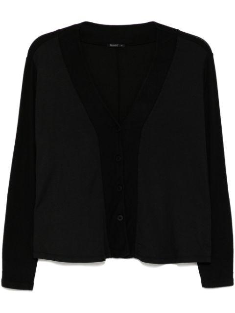 panelled cardigan by TRANSIT