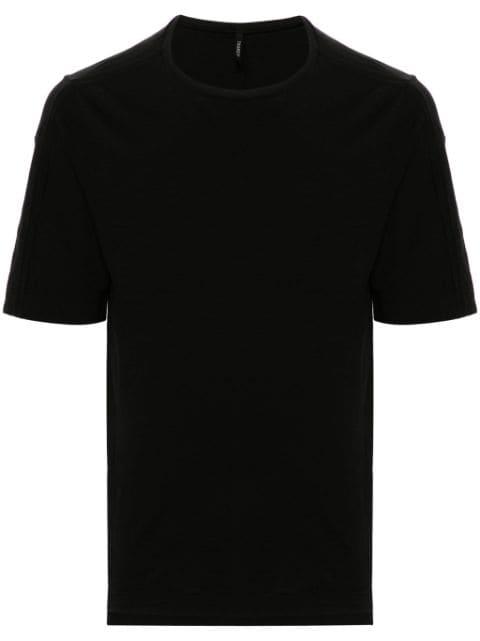 slub-texture cotton T-shirt by TRANSIT