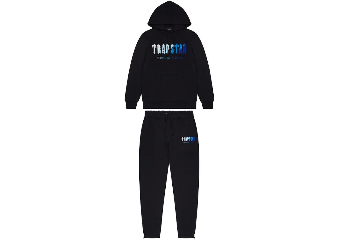 Chenille Decoded Hoodie Tracksuit Black Ice Flavours 2.0 Edition by TRAPSTAR