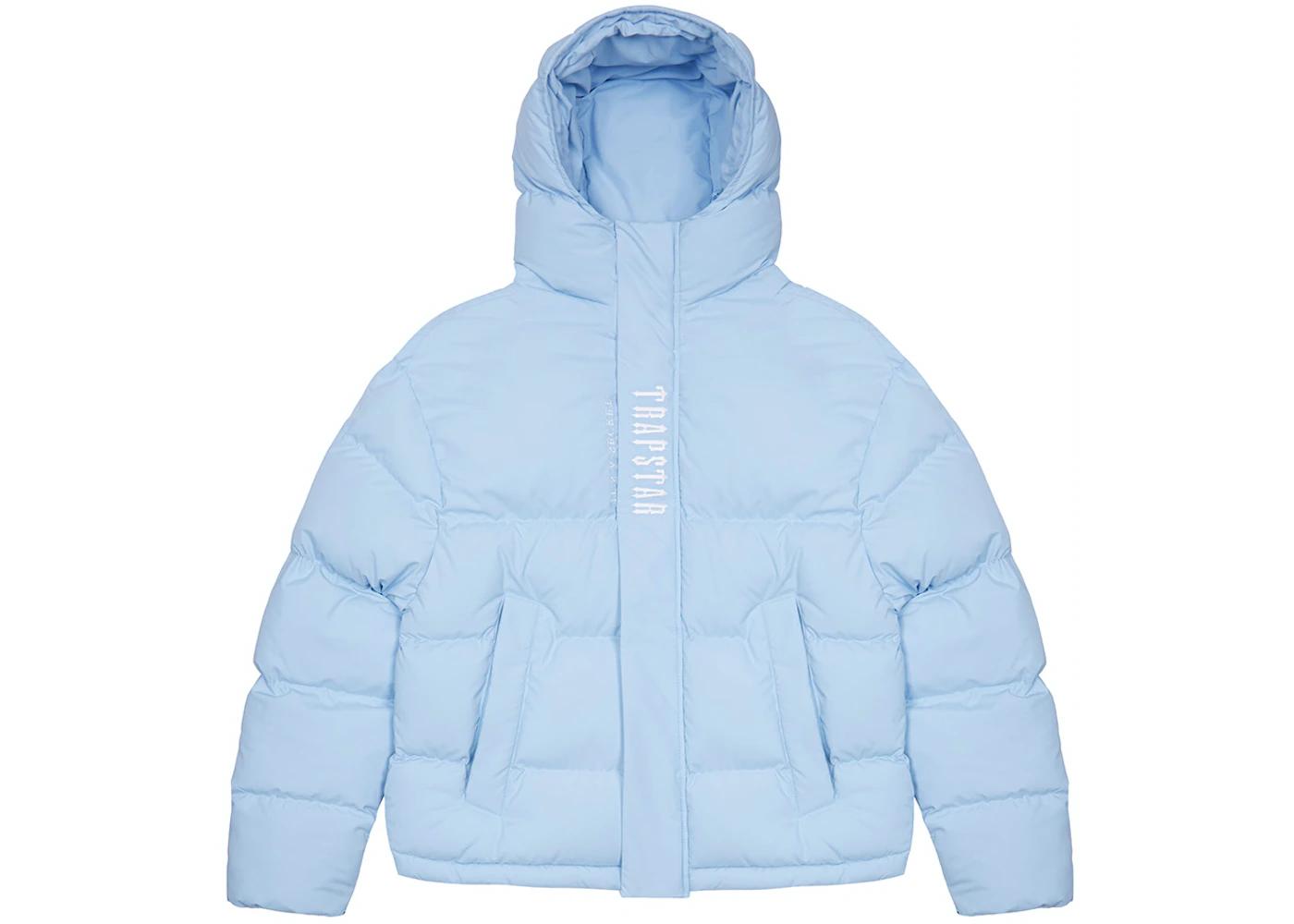 Decoded Hooded Puffer 2.0 Ice Blue by TRAPSTAR