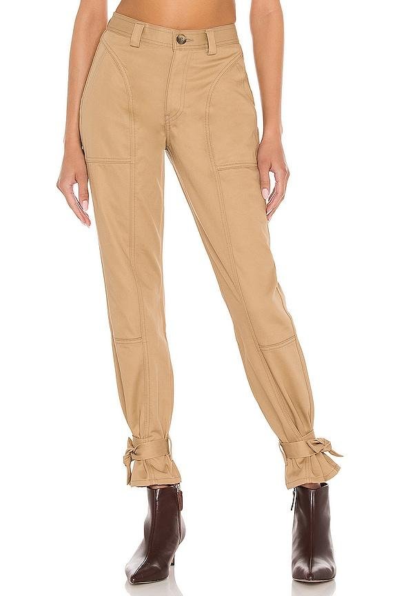 darcy cinched ankle trouser by TRAVE