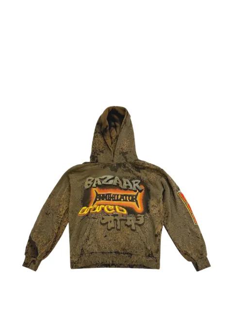 bazaar graphic hoodie by TRAVIS SCOTT