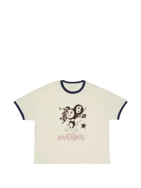 x Fragment x Takashi Murakami Tokyo ringer T-shirt by TRAVIS SCOTT