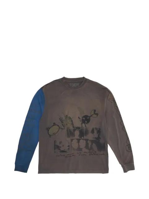 x Fragment x Takashi Murakami long-sleeve T-shirt by TRAVIS SCOTT