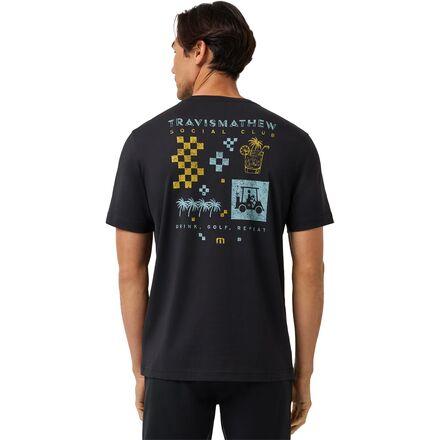 Beverage Cart Polo Shirt by TRAVISMATHEW