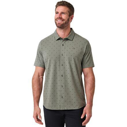 Comfortknit Geo Shirt by TRAVISMATHEW