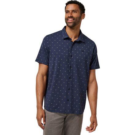 Comfortknit Geo Shirt by TRAVISMATHEW