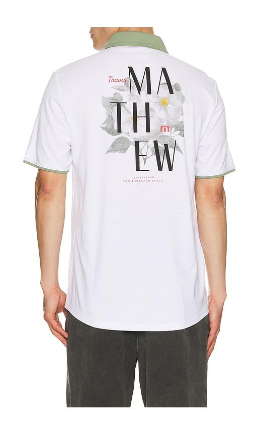 TravisMathew Energy Polo in White by TRAVISMATHEW
