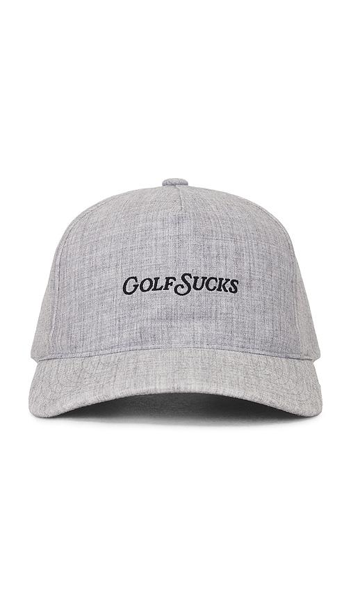 TravisMathew Golf Sucks Hat in Grey by TRAVISMATHEW