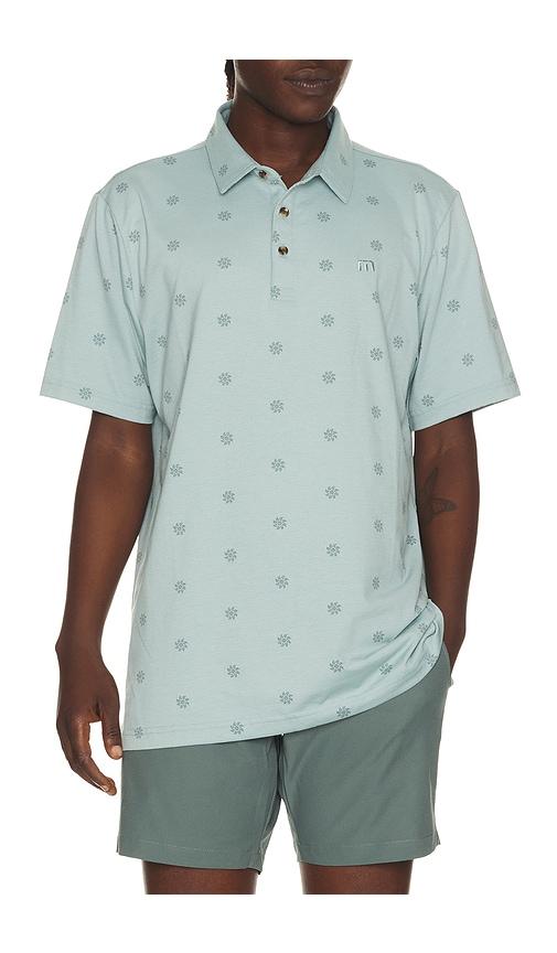 TravisMathew Performance Jersey Polo in Blue by TRAVISMATHEW