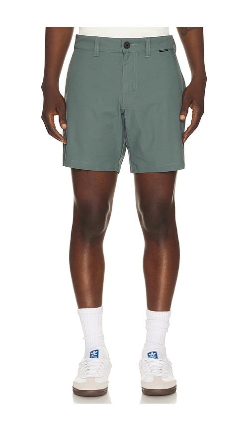 TravisMathew Wanderlust 7 Short in Green by TRAVISMATHEW