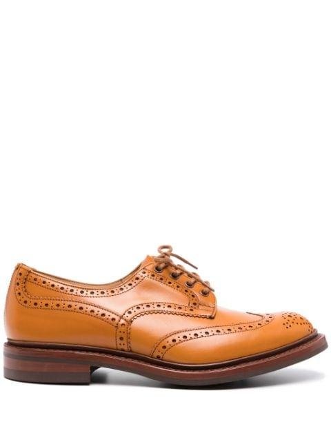 Bourton Antique 40mm perforated brogues by TRICKERS