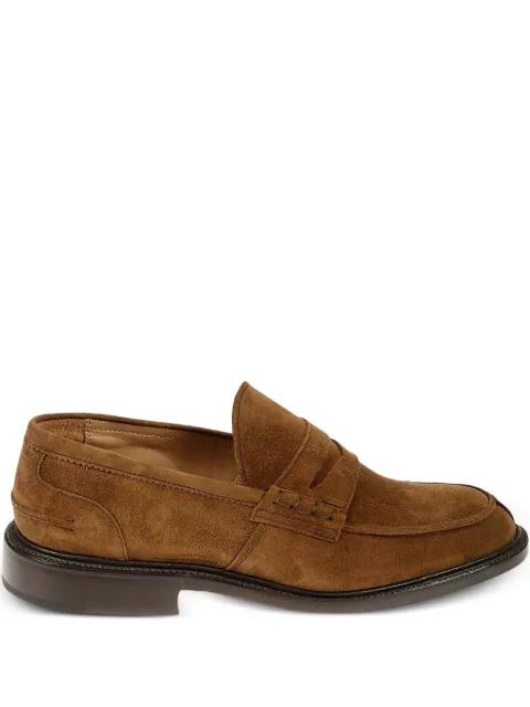suede loafers by TRICKERS
