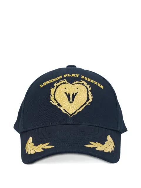 embroidered-detail logo-patch baseball cap by TRINITESTUDIO