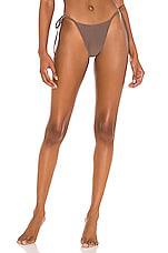 Tropic of C Praia Bikini Bottom in Taupe by TROPIC OF C