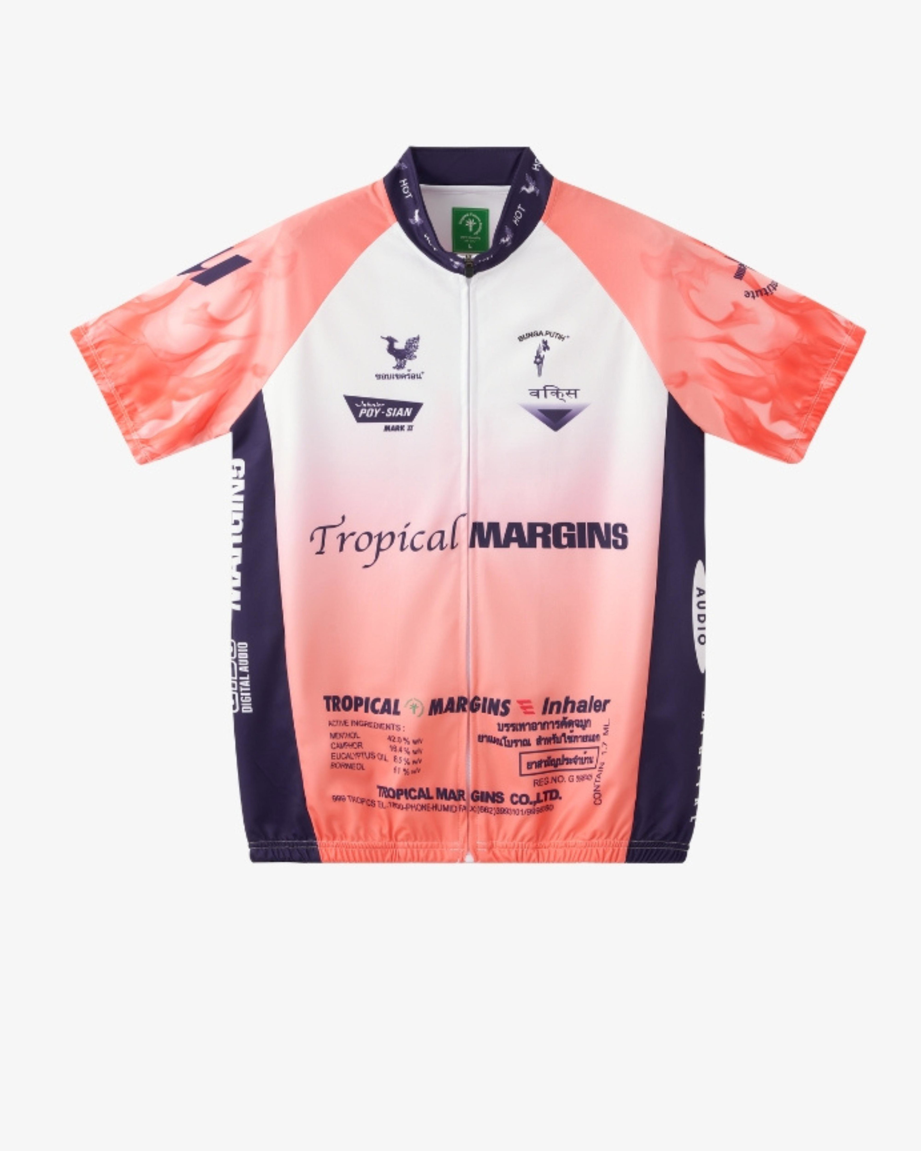 Tropical Futures X Eastern Margins Inhaler Zipper Jersey - (Multi) by TROPICAL FUTURES