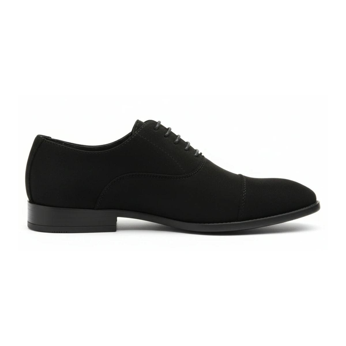 Faux Suede Lace-Up Classic Formal Oxford Shoes by TRUCLOTHING
