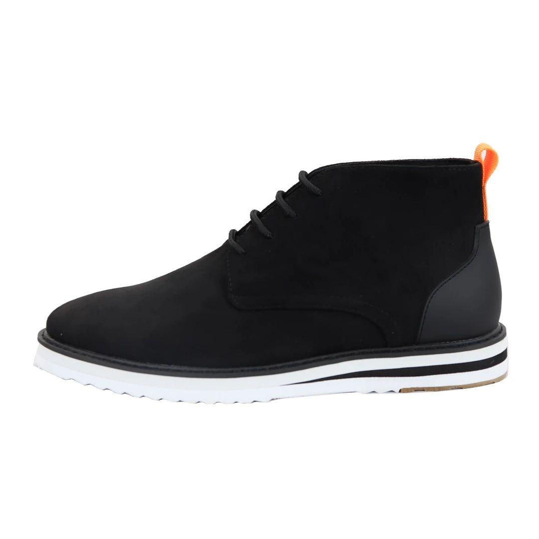 Lace Up Suede Desert Boots by TRUCLOTHING