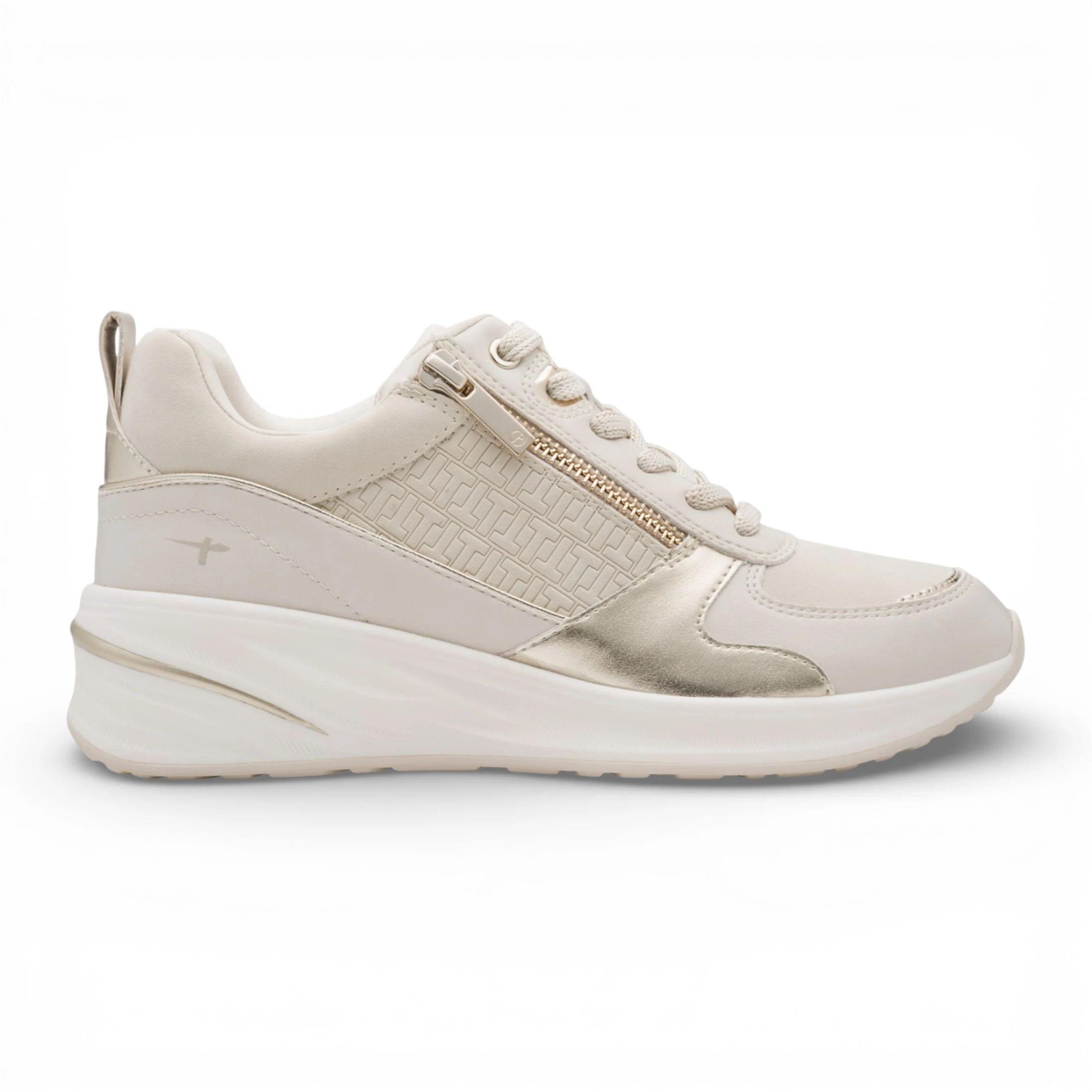 Platform Trainers Zip Lace-Up Running Shoes by TRUCLOTHING