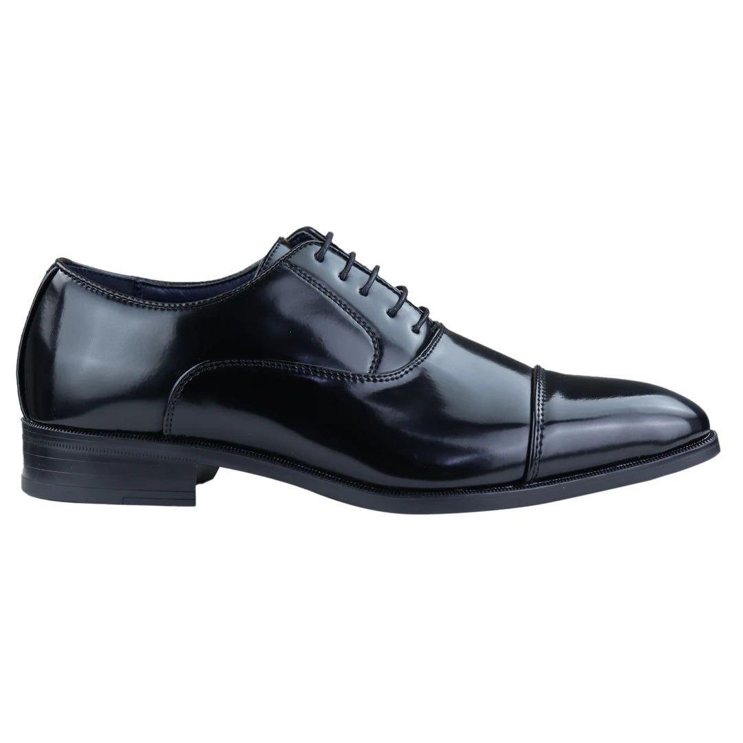 Smart Formal Shoes Patent Round Toe VIntage 1920s by TRUCLOTHING