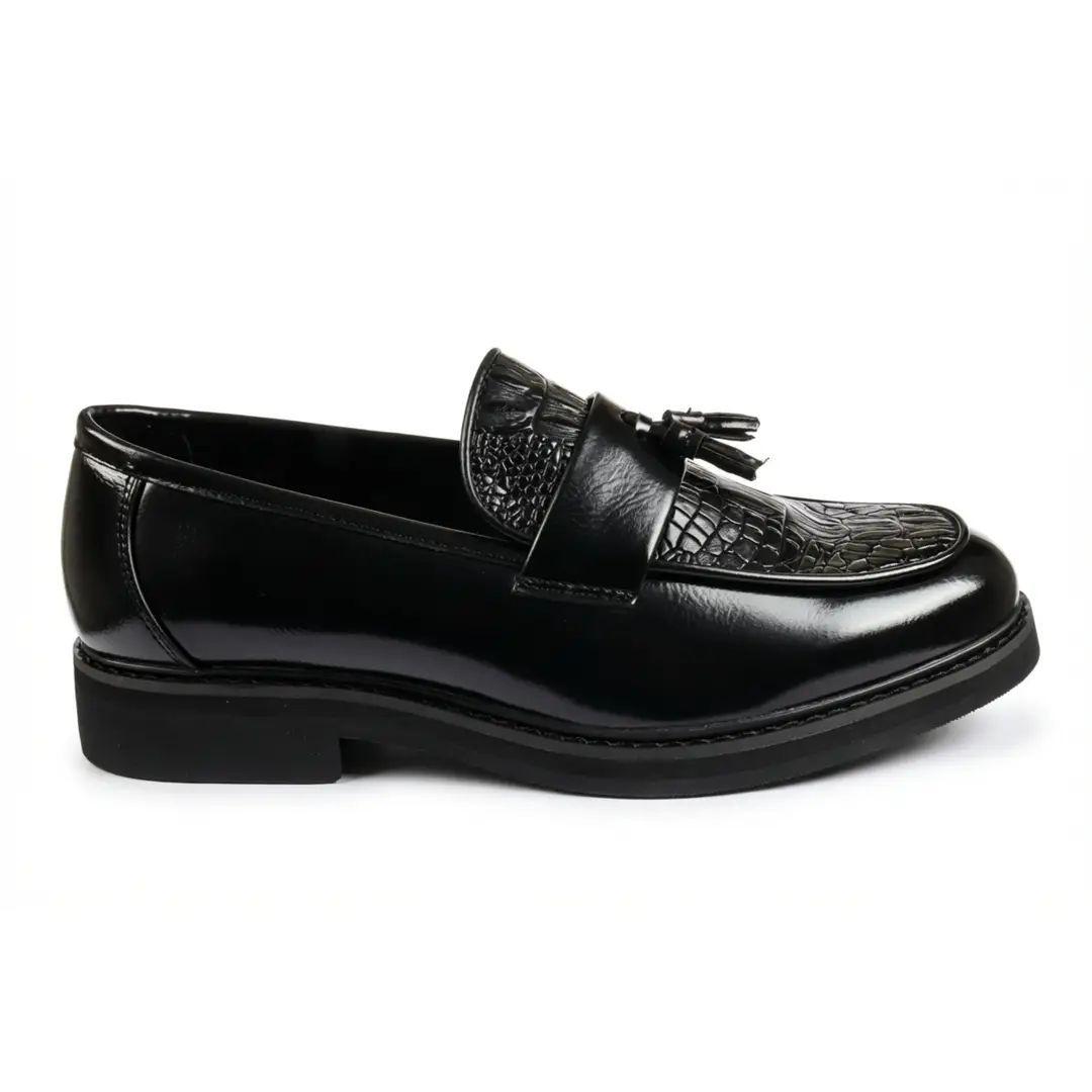 Tassel Loafers Non-Slip Moc-Toe Slip-On Shoes by TRUCLOTHING