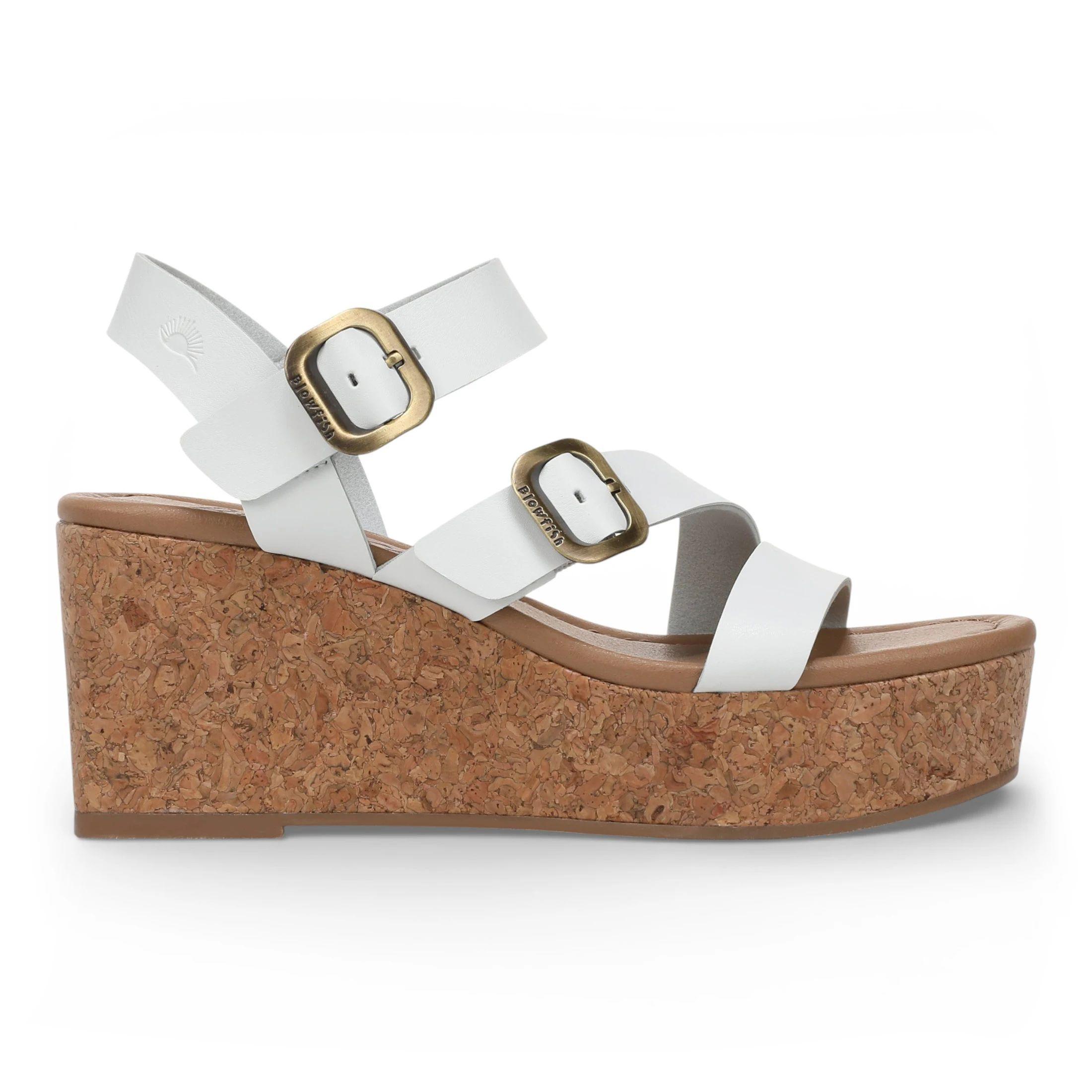 Wedge Strappy Espadrille Heel Sandals by TRUCLOTHING