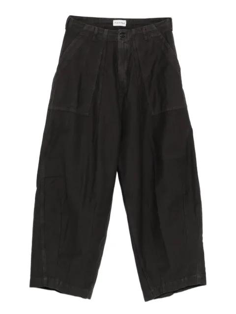 pleated pocket trousers by TRUE AVENUE