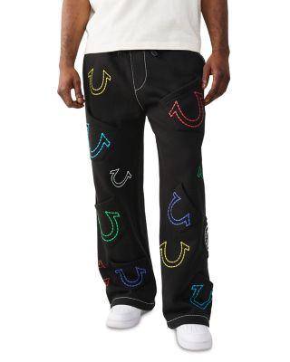 Big T Baggy Logo Graphic Sweatpants by TRUE RELIGION