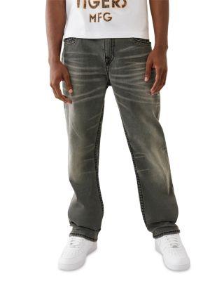 Bobby Super T Flap Baggy Jeans in Vintage Haul Gray by TRUE RELIGION