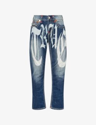 Graphic-Print Bobby Denim Jeans by TRUE RELIGION