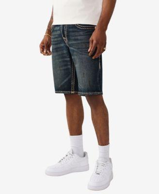 Men's Straight-Fit Denim Shorts by TRUE RELIGION