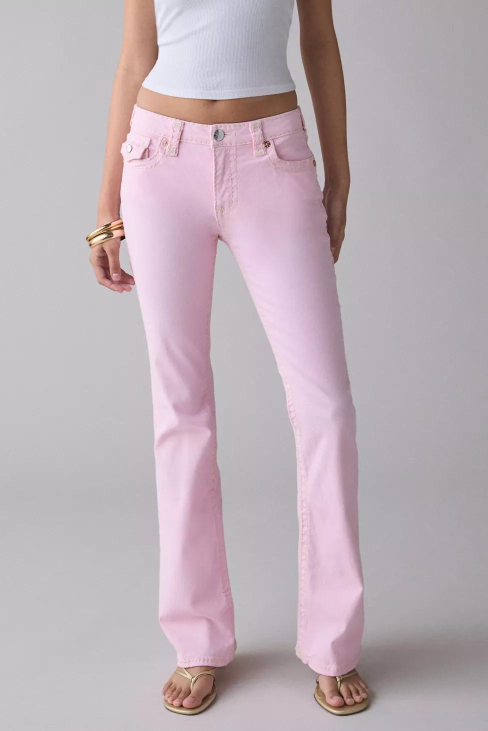 True Religion Becca Fairytale Super T Flap Mid-Rise Bootcut Jeans by TRUE RELIGION
