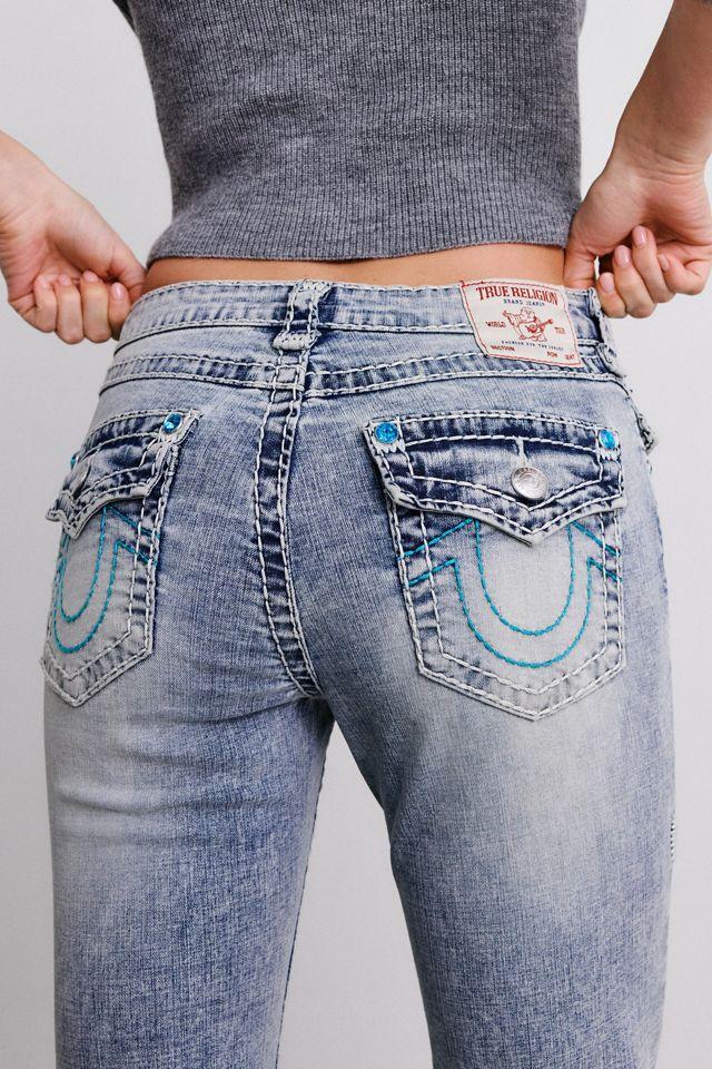 True Religion Becca Super T Mid-Rise Bootcut Jeans by TRUE RELIGION
