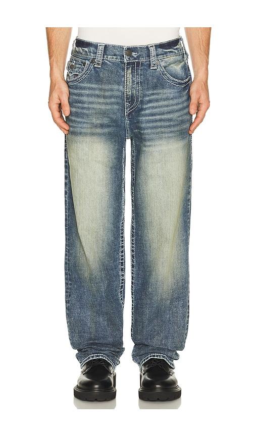 True Religion Bobby Big T Flap Jeans in Blue by TRUE RELIGION