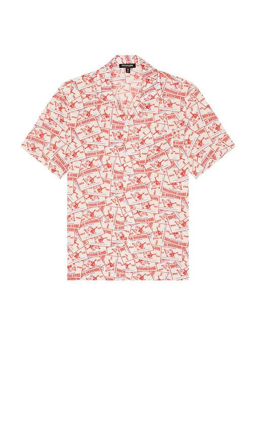True Religion Chambray Core Shirt in Red by TRUE RELIGION