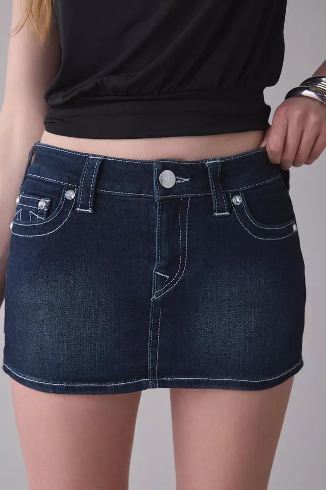 True Religion Low-Rise Denim Mini Skort by TRUE RELIGION