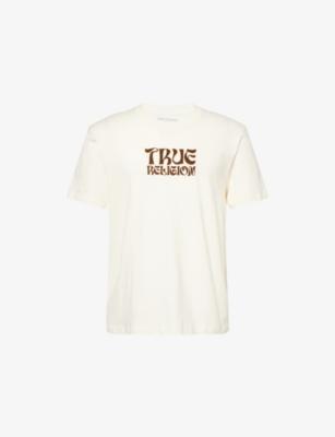 Wavy Buddha Graphic-Print Cotton T-Shirt by TRUE RELIGION