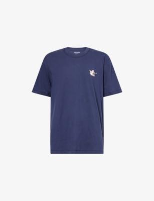 World Tour Graphic-Print Short-Sleeve Cotton T-Shirt by TRUE RELIGION
