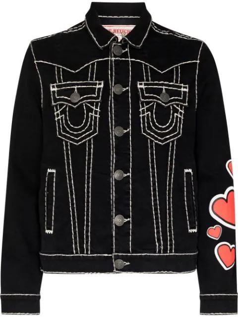 x Chief Keef Jimmy Super T denim jacket by TRUE RELIGION